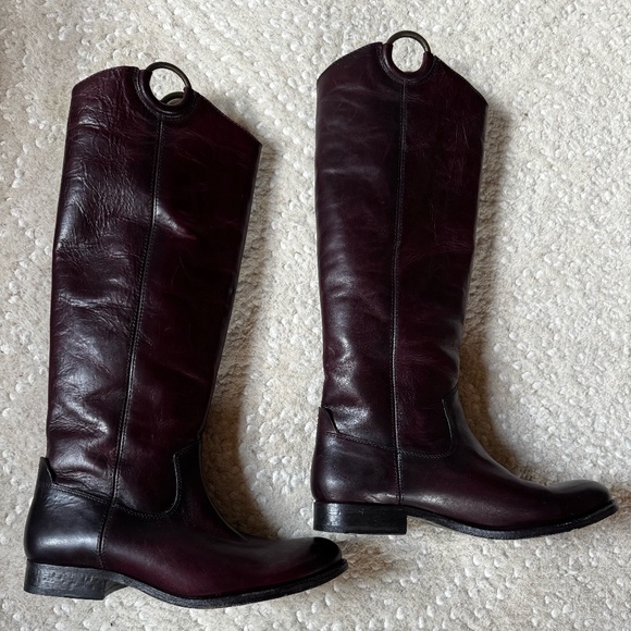 Frye Shoes - FRYE NWOT Melissa Harness Size 9 Pull On Tall 72496 Women's Leather Dress Boots